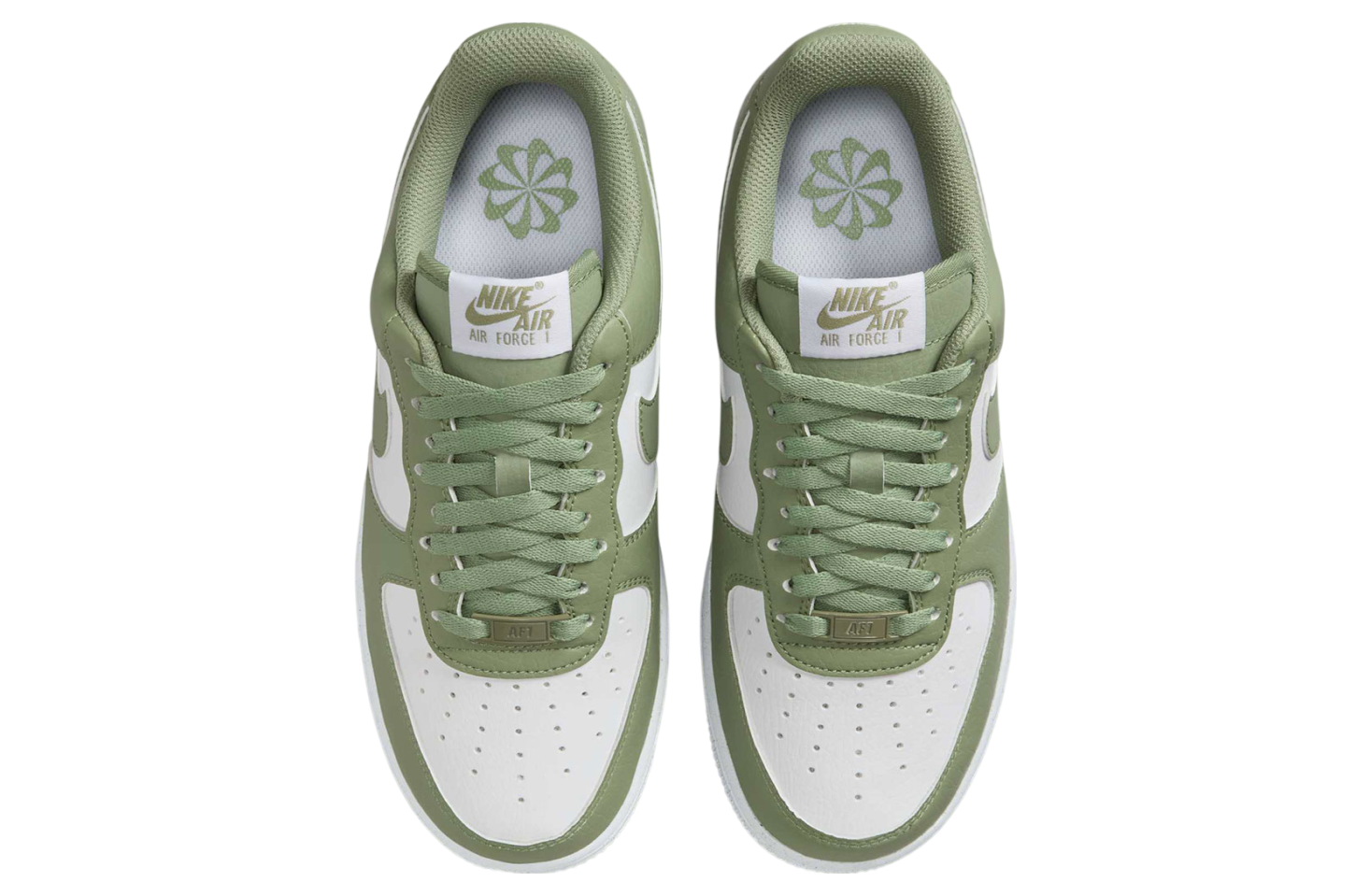 Air Force 1 Low Next Nature WMNS White / Oil Green