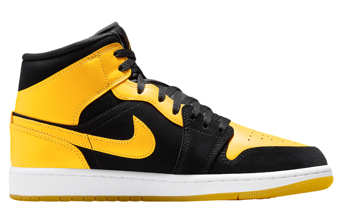 1 Mid New Love Black / Varsity Maize