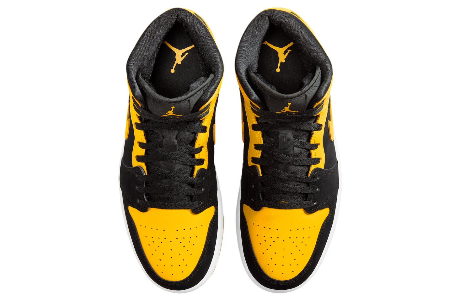 1 Mid New Love Black / Varsity Maize