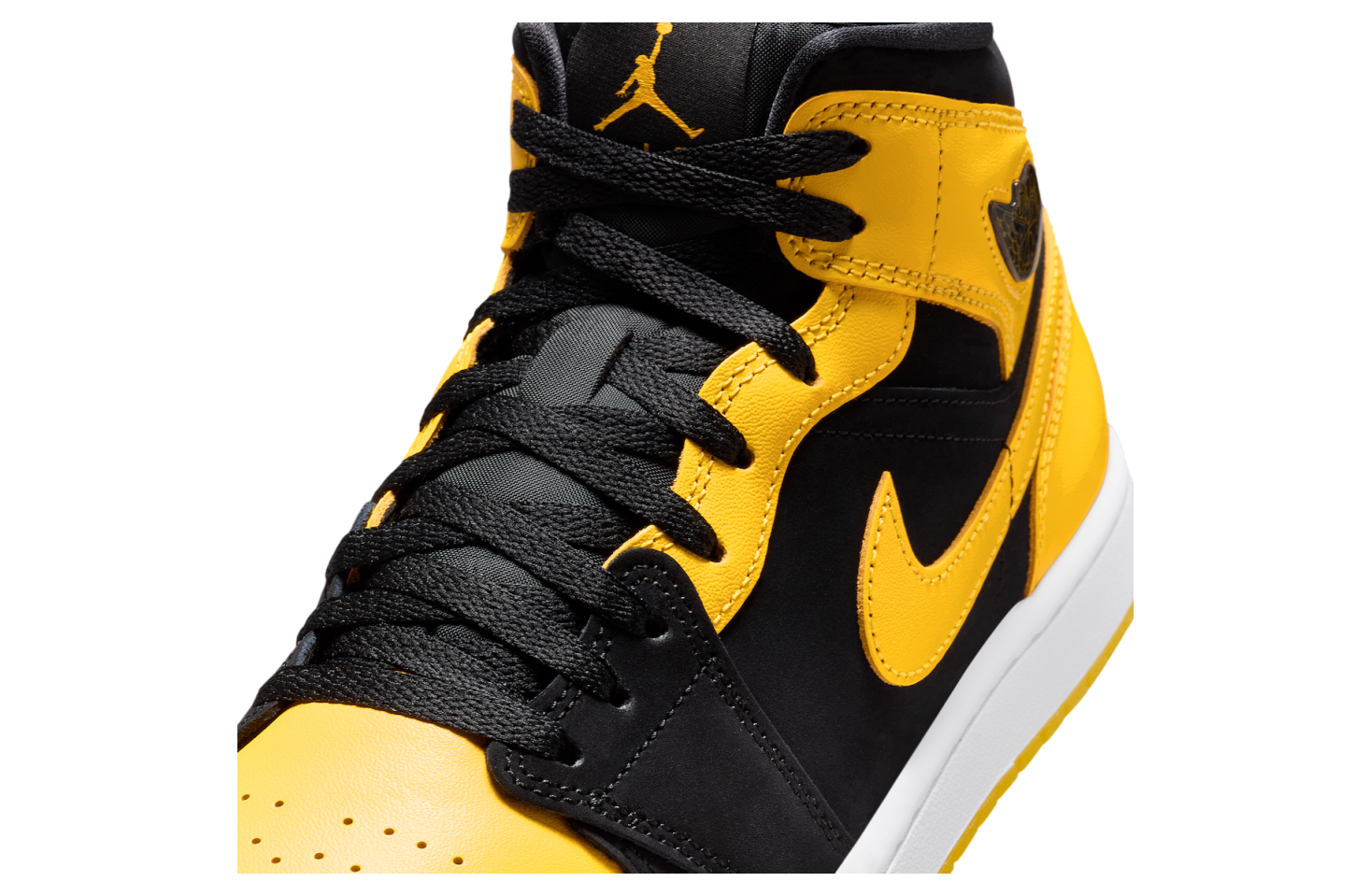 1 Mid New Love Black / Varsity Maize
