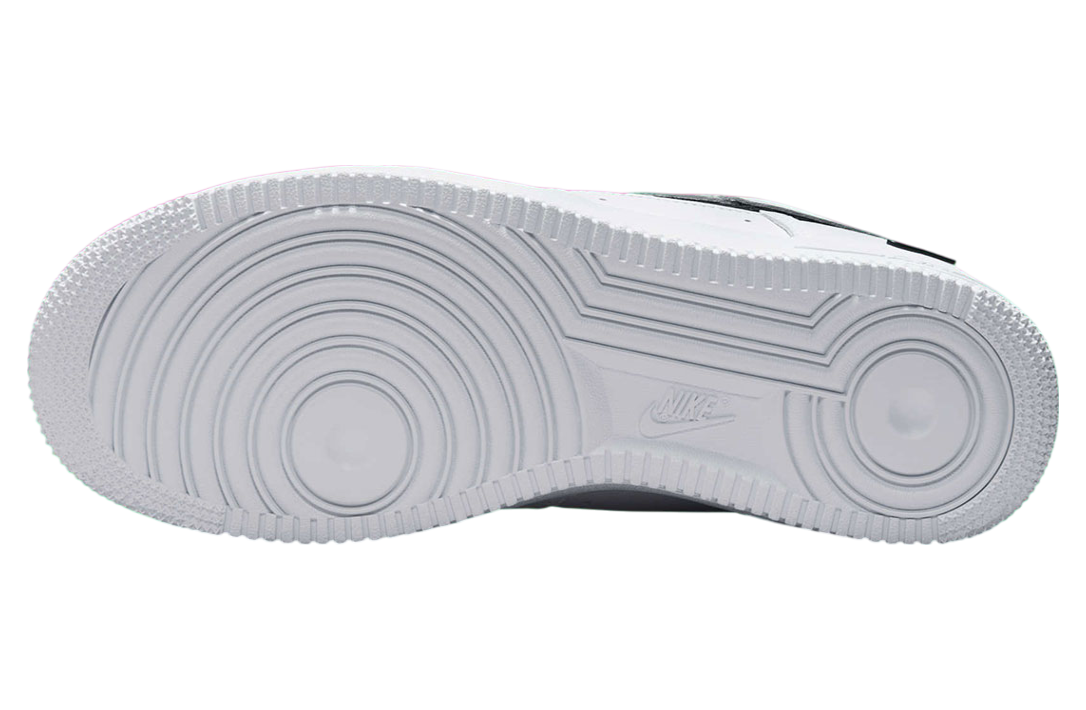 Air Force 1 Low White / Black Nylon Swoosh