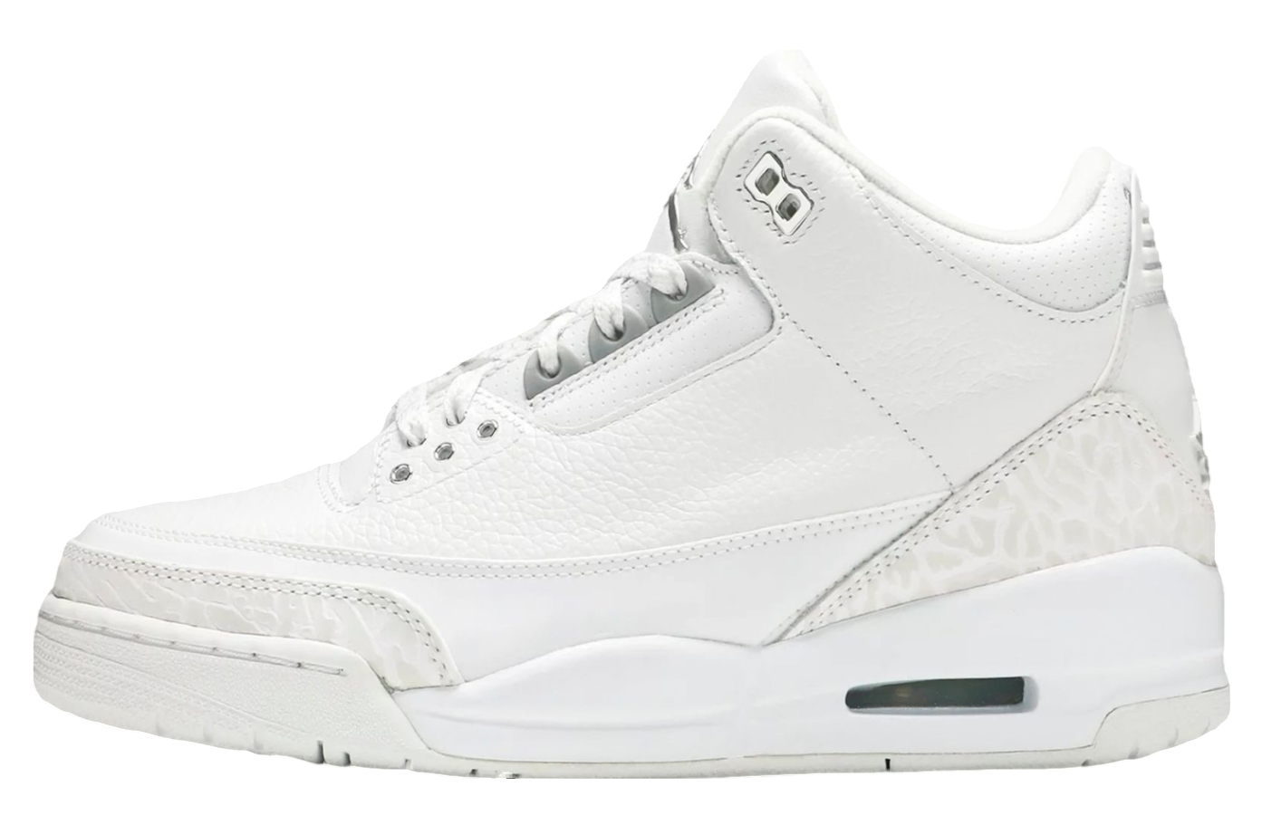 3 Pure Money White / Metallic Silver